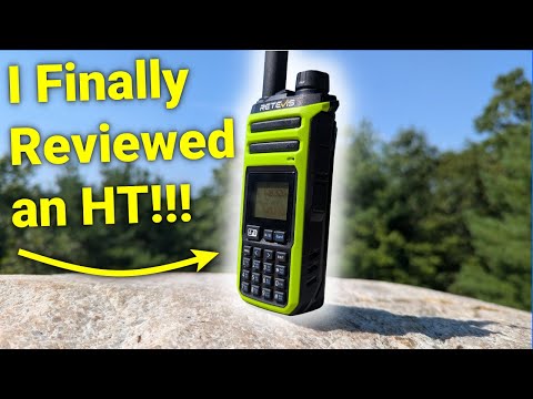 It Works on 6 Meters! Retevis A3 Quad Band HT Overview, Programming and First Impressions