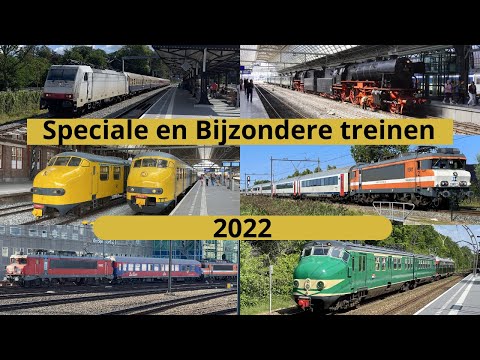 Speciale en Bijzondere treinen van 2022!