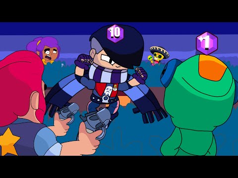 BRAWL STARS ANIMATION PLAYING WITH AN EDGAR MAIN!