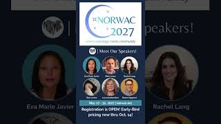 📣It's official -- registration for NORWAC 2027 is now open!🎉