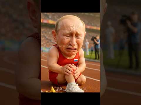 🍌🤡Global Leaders' Olympics? Putin Slingshot Wins, Zelensky Shocked😂🚀#Trump#putin##usa#Russia