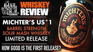 Michter's Barrel Strength Sour Mash Whiskey Review! New Release!