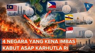 Daftar Negara Tetangga yang Kena Dampak Kabut Asap Karhutla Indonesia