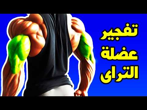 تمارين الترايسبس في الجيم لتفجير عضلة التراي كاملة