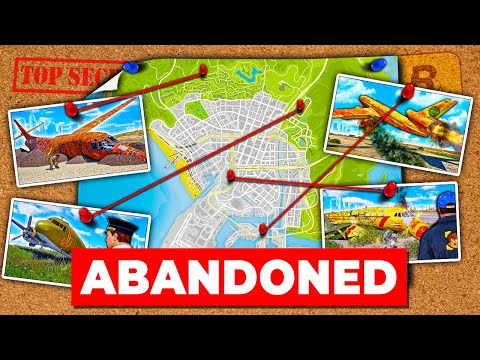 Finding All ABANDONED Airplanes in GTA 5… What Could Go Wrong? (MOVIE)