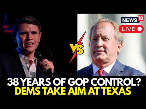US MIDTERMS 2026 | James Talarico Vs Ken Paxton: Can Democrats Break Texas’ Republican Grip? | N18G