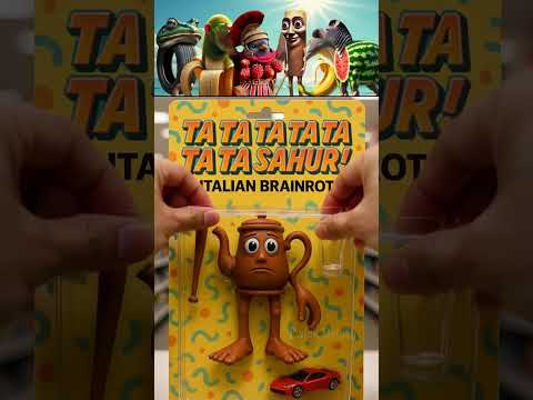 Unboxing Ta ta ta ta ta ta Sahur Italian Brainrot - Incredibox Sprunki