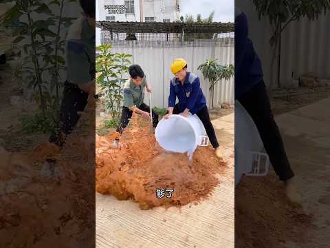 पानी की बाल्टी गिरा दी 🤣 mini wood toy-woodXworking art skill wood / hand craft #shor