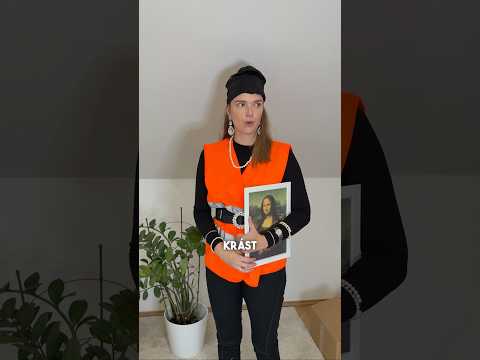 Sadu Maluj jako mistr najdete na @albi_cz👩🎨 *ad #painting #louvremuseum #thieves #monalisa