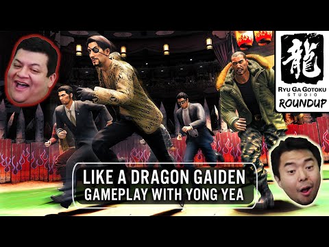RGG RoundUp | Like a Dragon Gaiden Gameplay with @YongYea!