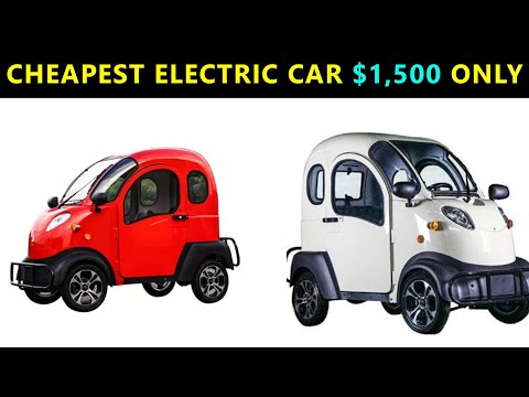 Cheapest Electric Car - K5 | 1 Lakh Electric Car