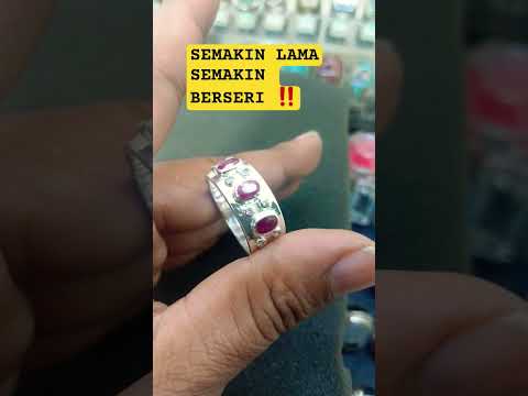 Semakin lama semakin berseri !! costum ring ruby #ruby #gems #jewelry