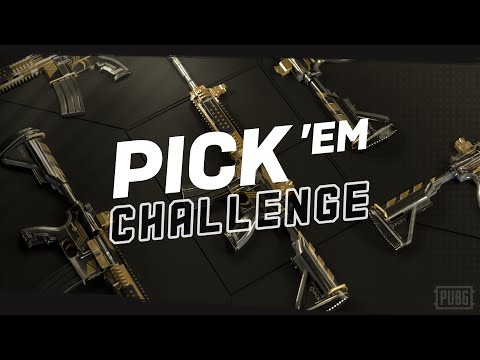 【PUBG】PCS1 Pick'em Challenge イベント