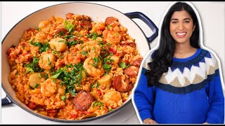One Pot Seafood Jambalaya (Made with Canadian Seafood :D)