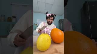 Orange Attack?! Here's PAYBACK! 😡🍊 #funny #lol
