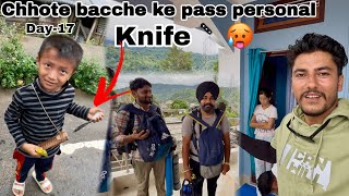 Is village mein to Sabhi ke pass apna personal knife 🔪 hai 🥵 || towards MECHUKA Arunachal day-17