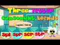 Exploring Three Letter Consonant Blends: spl, spr, scr, str