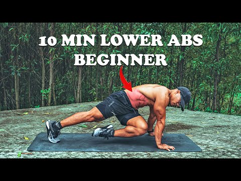 10 MINUTE LOWER ABDOMINAL EXERCISES FOR BEGINNERS AT THE EDGE OF THE FOREST