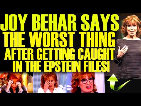 Joy Behar GETS SO SCARED After Getting CAUGHT With Epstein TWIST As The View Producers GET FURIOUS!