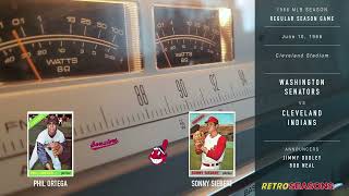 1966-Jun-10 - WAS/CLE - Senators vs Indians - Sonny Siebert No Hitter - Baseball Radio Broadcast
