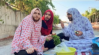 لما يروحوا الضيوف ( هي مو محسوبة ها ) 😂!!