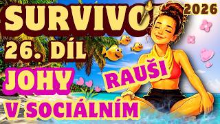 SURVIVÓR 26 | REKAP | JOHY v SOCIÁLNÍM RAUŠI #humor místy | 2026