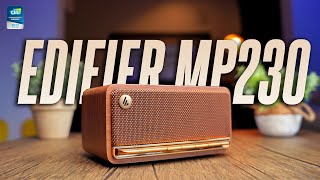 Vido-Test : Edifier's Latest Retro Bluetooth Speaker is Gorgeous! Edifier MP230 In-Depth Review!