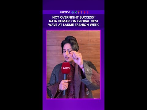 ‘Not Overnight Success’: Raja Kumari On Global Desi Wave At Lakme Fashion Week