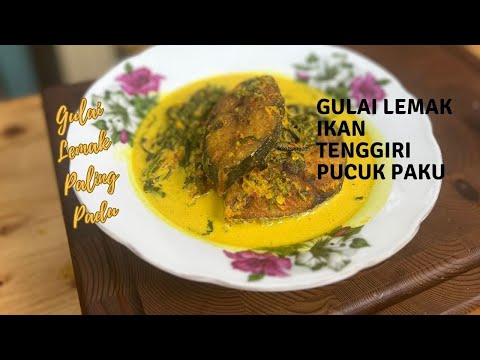 Gulai Lemak Ikan Tenggiri Pucuk Paku | Rugi Tak Cuba! Gulai Ni Memang Win |