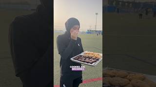 She Brought Cookies & Brownies, But They Were Homemade! #football #womensfootball #mehransdinosaurs