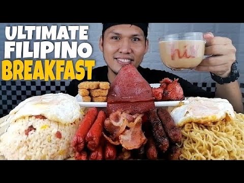 FILIPINO BREAKFAST Mukbang ASMR