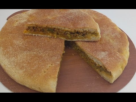 خبزة معمرة في الفرن سهلة وشهية جدآآآ/شهيوات رمضان