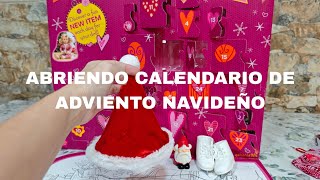 🎁🌲⛄Abriendo calendario de adviento navideño