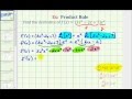 Understanding Derivatives and the Product Rule