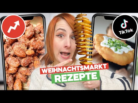 Die BESTEN Weihnachtsmarkt Snacks - Easy Zuhause machen 🎅🏻