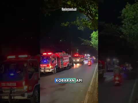 Pemilik Sedang Mengaji, Bengkel Las di Jalan Mashudi Kota Tasikmalaya Ludes Terbakar