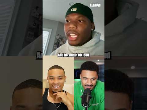 Breaking down Amon-Ra St. Brown’s hot mic moment with David Montgomery 🤣