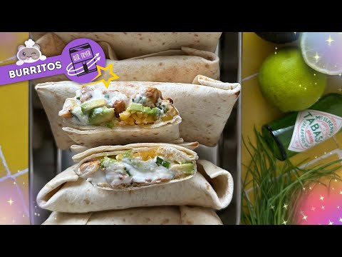 AIR FRYER : La recette ultime des burritos poulet