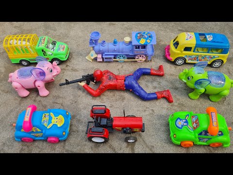 jcb tractor wala cartoon | toy helicopter ka video | dumper, tractor, bus, train, jcb, auto, toys