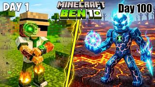 I survive 100 days in Aliens World in Minecraft Hardcore..