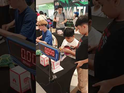 1st 3x3x3, First Round with Ave 11.41s 🎉