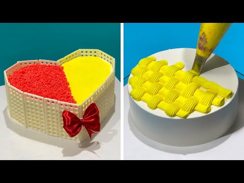 Creative Cake Decorating Ideas For Birthday | Most Satisfying Chocolate Cake Recipes