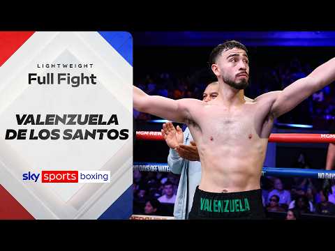 Jose Valenzuela vs Edwin De Los Santos | Lightweight | Full Fight