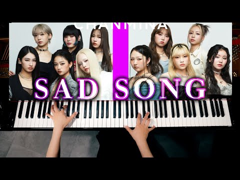 ちゃんみな - SAD SONG feat. No No Girls FINALISTS｜THE FIRST TAKE Ver.｜ピアノカバー｜Piano Cover｜CANACANA