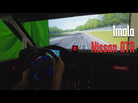 DIY Motion Simulator with Nissan GTR on Imola