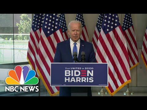Biden Remembers Ruth Bader Ginsburg: ‘The Nation Lost A Heroine, An Icon’ | NBC News Biden Remembers Ruth Bader Ginsburg: ‘The Nation Lost A Heroine, An Icon’ | NBC News