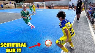 Palácio das Artes vs UFC - semifinal do torneio de futsal (sub 11)