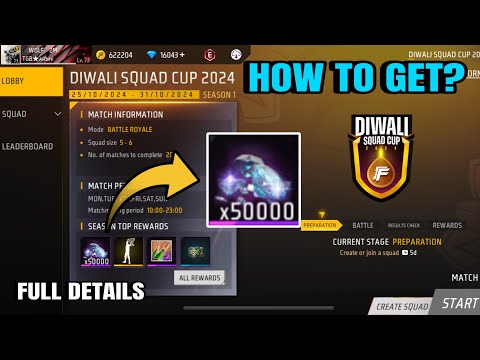 🤑 How to get 50000 Diamonds 💎 Free fire Diwali 2024 full details in tamil ⚡️Garena Free Fire