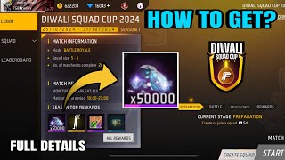 🤑 How to get 50000 Diamonds 💎 Free fire Diwali 2024 full details in tamil ⚡️Garena Free Fire