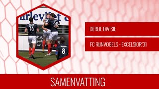 Screenshot van video Samenvatting FC Rijnvogels - Excelsior'31